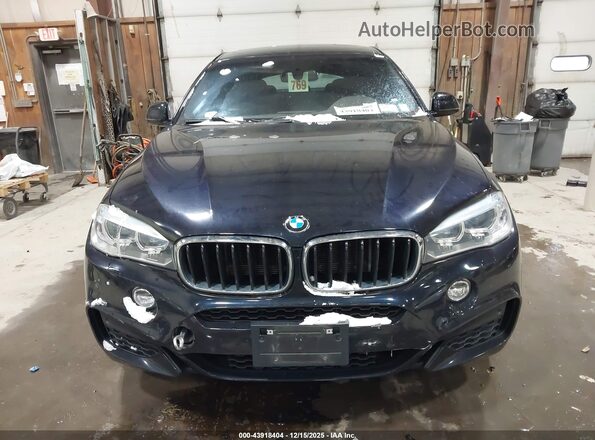 5UXKU2C55G0N83447 2016 BMW X6 Синий Вид щитка приборов