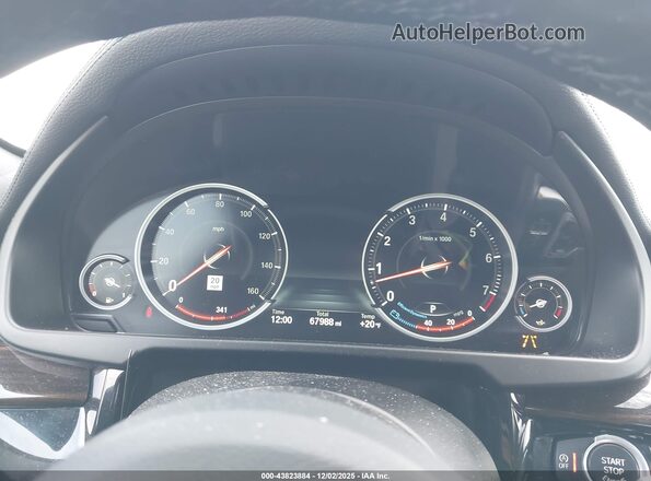 5UXKU2C55K0Z64272 2019 BMW X6 Белый Вид задних сидений