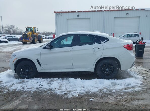 5UXKU2C55K0Z64272 2019 BMW X6 Белый Панорамный вид салона 360°