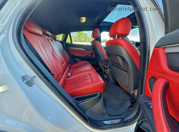 5UXKU2C57K0Z64693 2019 BMW X6 Белый Вид салона спереди