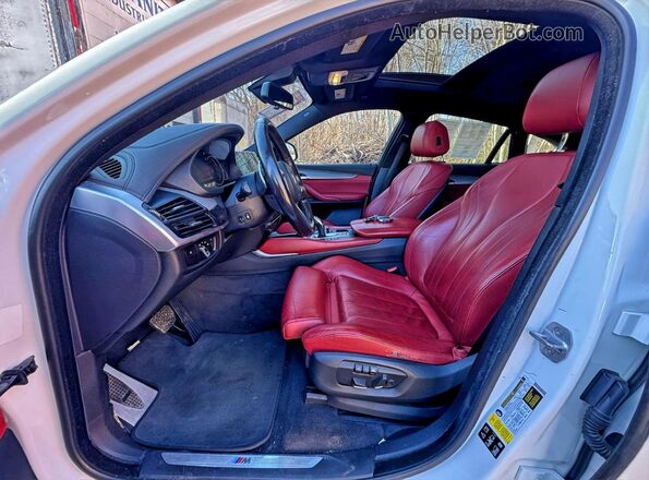 5UXKU2C57K0Z64693 2019 BMW X6 Белый Вид сзади