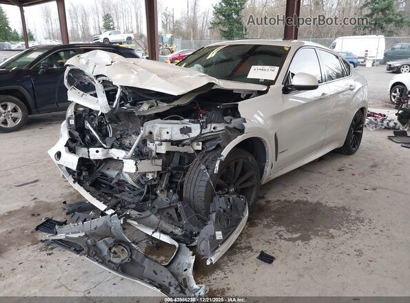 5UXKU2C57K0Z65441 2019 BMW X6 Белый Передняя левая четверть