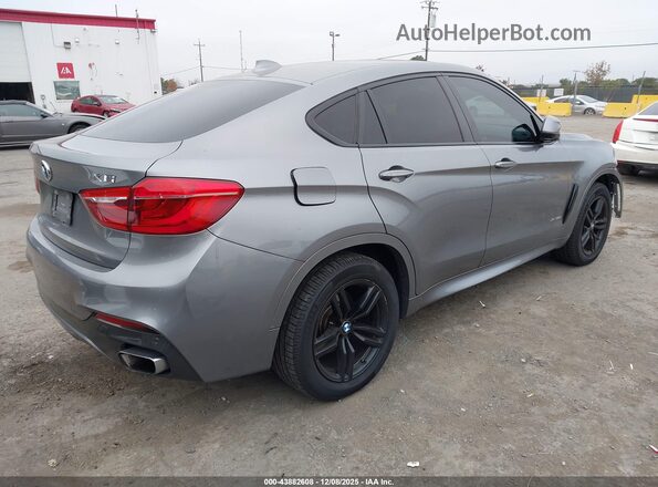 5UXKU6C57KLP60465 2019 BMW X6 Gray Tył prawy