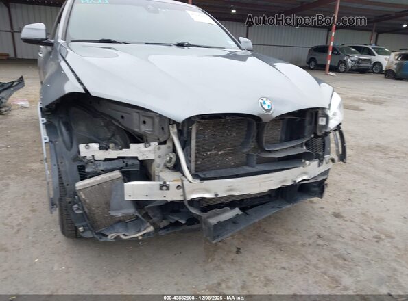 5UXKU6C57KLP60465 2019 BMW X6 Gray Widok z przodu