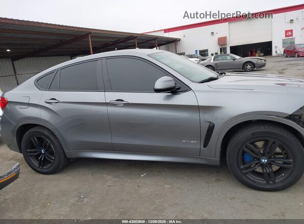 5UXKU6C57KLP60465 2019 BMW X6 Gray Widok wnętrza 360 stopni