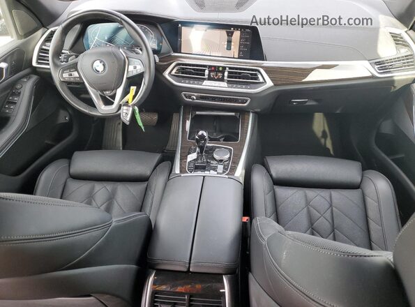 5UXTA6C01P9P57261 2023 BMW X5 Black Dashboard view