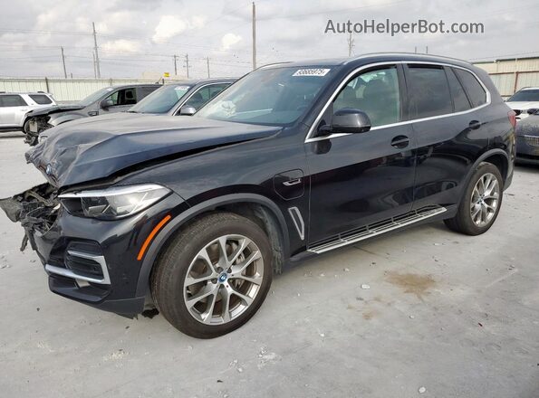 5UXTA6C03P9P55768 2023 BMW X5 Black წინა მარცხენა ხედი სამი მეოთხედიდან