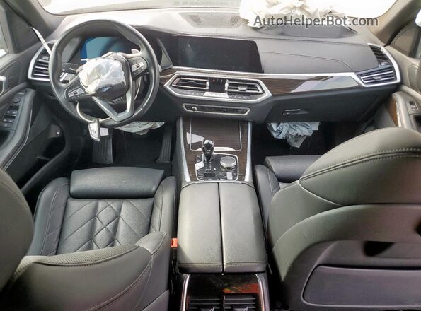 5UXTA6C03P9P55768 2023 BMW X5 Black წინა პანელის ხედი