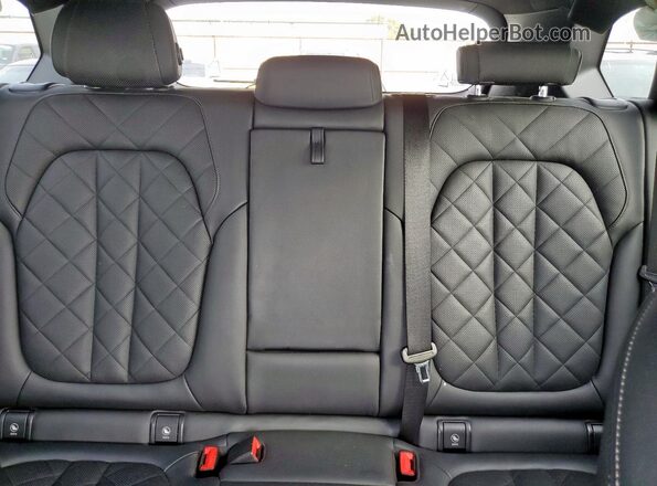 5UXTA6C03P9P55768 2023 BMW X5 Black უკანა სავარძლების ხედი