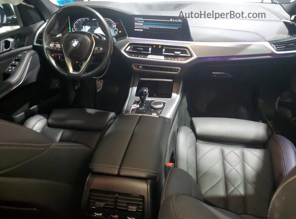 5UXTA6C08P9R84253 2023 BMW X5 Black Вид панелі приладів