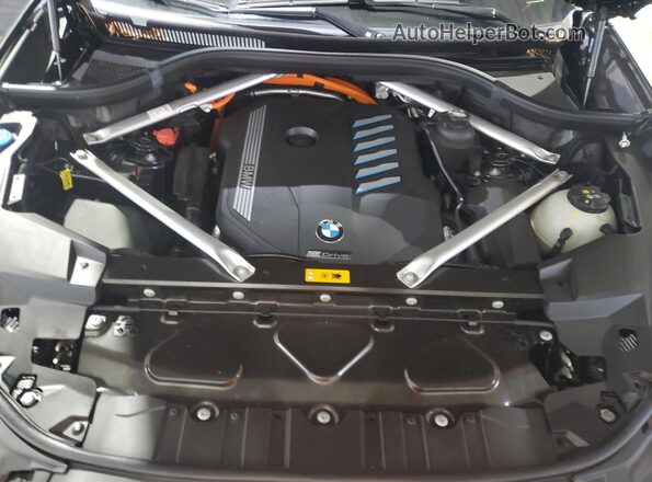 5UXTA6C08P9R84253 2023 BMW X5 Black Вид підкапотного простору