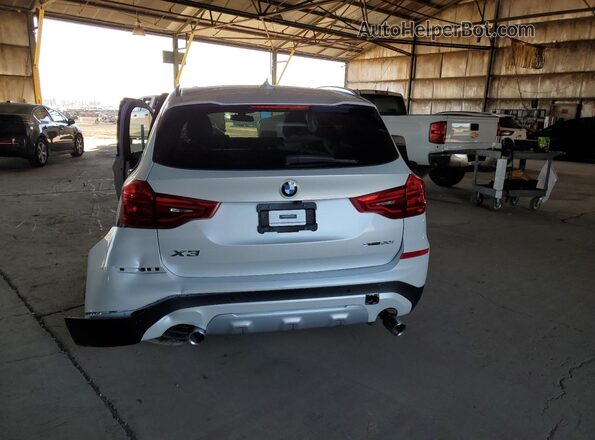 5UXTR7C54KLR46038 2019 BMW X3 Белый Вид сзади
