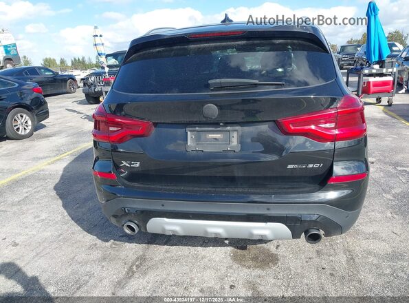 5UXTR7C59KLE88290 2019 BMW X3 Черный 