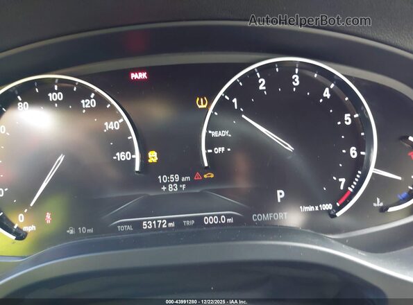 5UXTR7C59KLR45452 2019 BMW X3 Белый Вид задних сидений