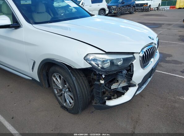 5UXTR7C59KLR45452 2019 BMW X3 Белый Вид спереди
