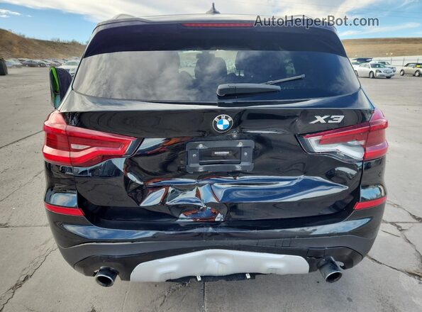 5UXTR9C50JLC80079 2018 BMW X3 Черный Вид сзади