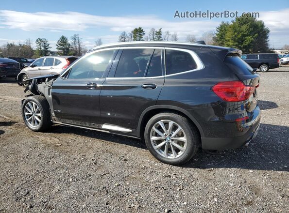 5UXTR9C59JLD63574 2018 BMW X3 Черный Задняя левая четверть