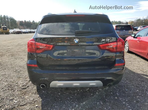 5UXTR9C59JLD63574 2018 BMW X3 Черный Вид сзади