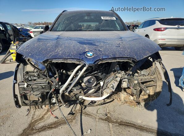 5UXTS3C53J0Y94575 2018 BMW X3 Синий Вид спереди