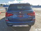 2021 Bmw X3 Sdrive30i Синий vin: 5UXTY3C00M9E60720