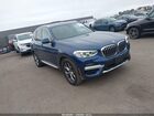 2021 Bmw X3 Sdrive30i Blue vin: 5UXTY3C01M9F54007
