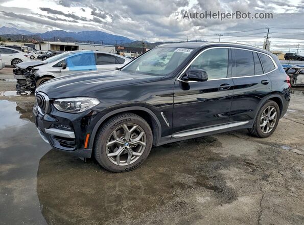 5UXTY3C09L9C69473 2020 BMW X3 Black Przód lewy