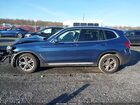 2021 Bmw X3 Xdrive30i Blue vin: 5UXTY5C03M9E70637