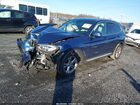 2021 Bmw X3 Xdrive30i Blue vin: 5UXTY5C03M9E70637