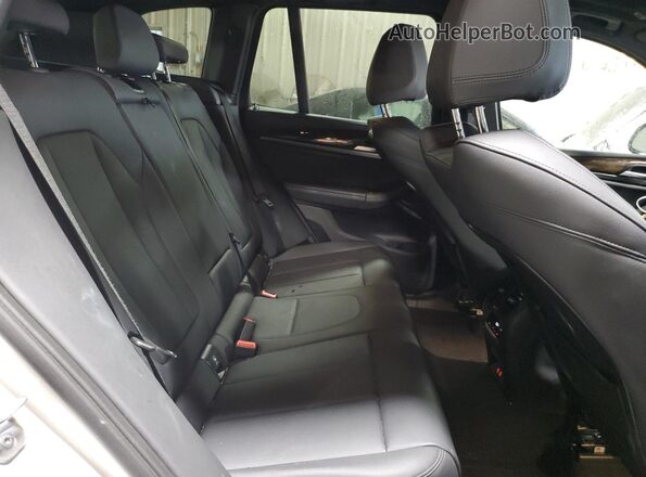 5UXTY5C05L9B53540 2020 BMW X3 White Вид задніх сидінь