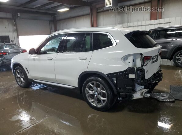 5UXTY5C05L9B53540 2020 BMW X3 White Задня ліва чверть
