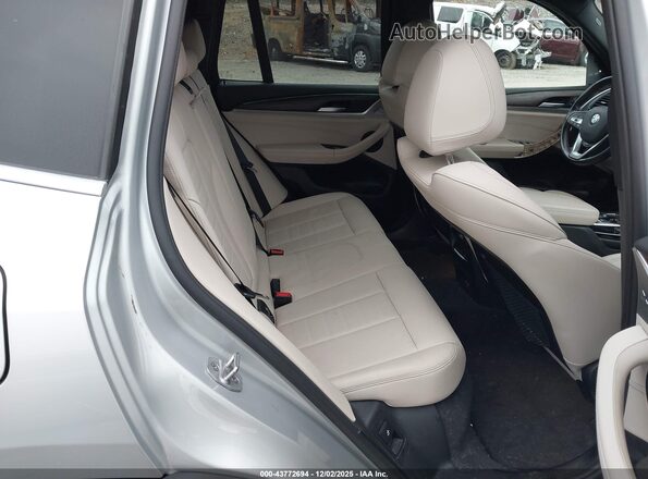 5UXTY5C05M9E47635 2021 BMW X3 Серебряный Вид наклейки с VIN-кодом