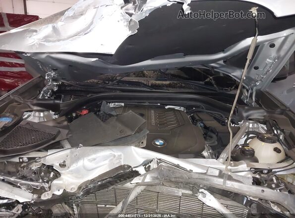 5UXTY9C04M9F05208 2021 BMW X3 Gray Widok z tyłu