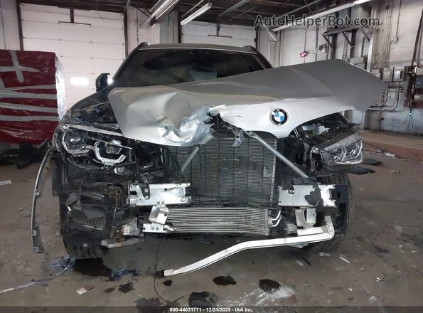 5UXTY9C04M9F05208 2021 BMW X3 Gray Widok z przodu