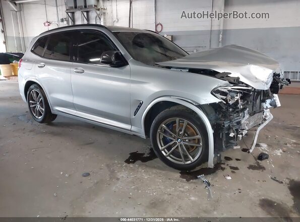 5UXTY9C04M9F05208 2021 BMW X3 Gray Przód prawy