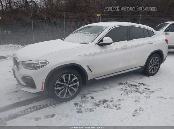 5UXUJ3C58KLG56019 2019 BMW X4 Белый Передняя левая четверть