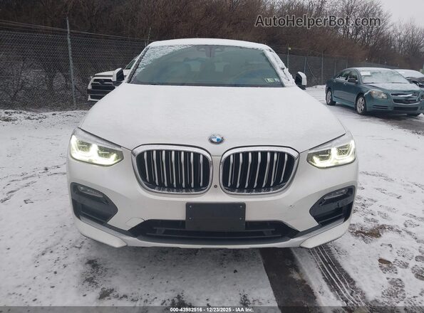 5UXUJ3C58KLG56019 2019 BMW X4 Белый Вид спереди
