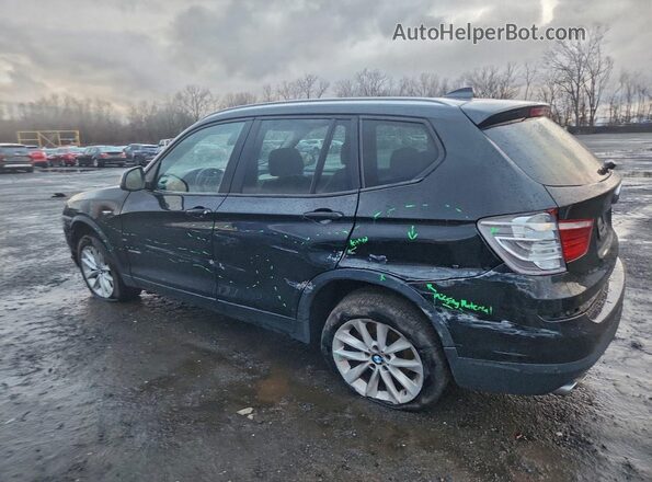 5UXWX9C52G0D86630 2016 BMW X3 Черный Задняя левая четверть