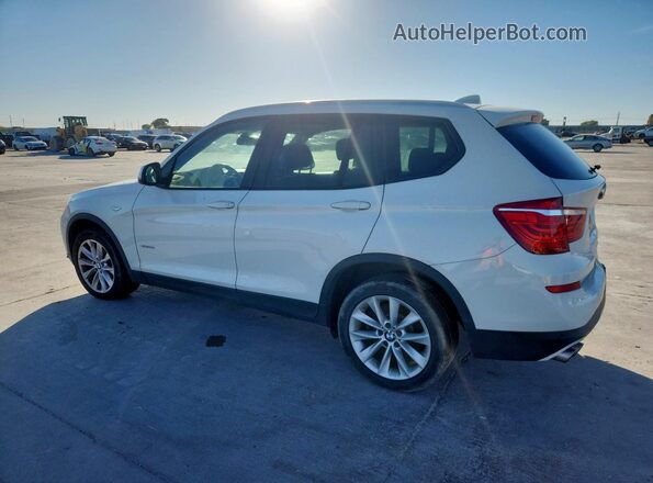 5UXWX9C54G0D64421 2016 BMW X3 Белый Задняя правая четверть
