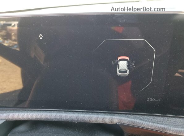 5XYC34JA6SG010239 2025 KIA EV6 Серебряный Вид щитка приборов