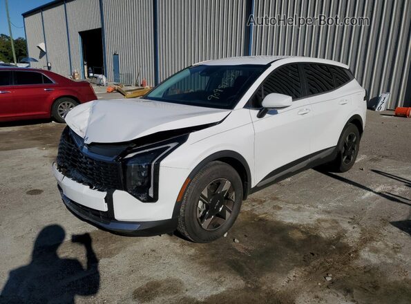 5XYK23DF4TG328197 2026 KIA SPORTAGE White Առջևի ձախ երեք քառորդ տեսարան