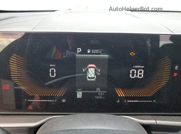 5XYK33DF3TG342248 2026 KIA SPORTAGE Charcoal Widok zestawu wskaźników