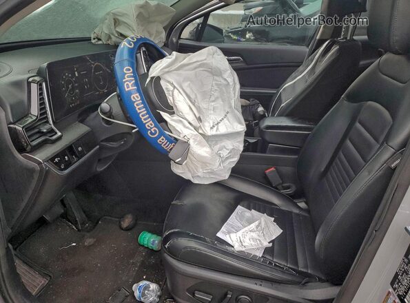 5XYK53AF9PG039446 2023 KIA SPORTAGE Gray Vista interior delantera