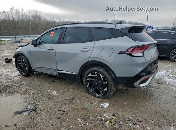 5XYK53AF9PG039446 2023 KIA SPORTAGE Gray Trasero izquierdo