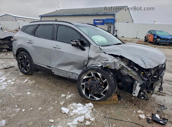 5XYK53AF9PG039446 2023 KIA SPORTAGE Gray Delantero derecho