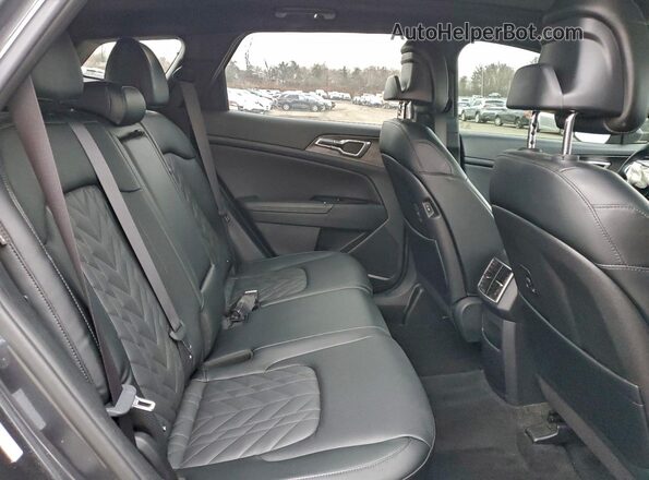 5XYK6CDF4RG158176 2024 KIA SPORTAGE Черный Вид задней части салона