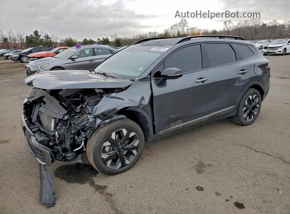 5XYK6CDF4RG158176 2024 KIA SPORTAGE Черный Передняя левая четверть