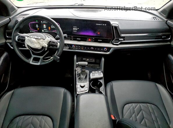 5XYK6CDF4RG158176 2024 KIA SPORTAGE Черный Вид панели приборов