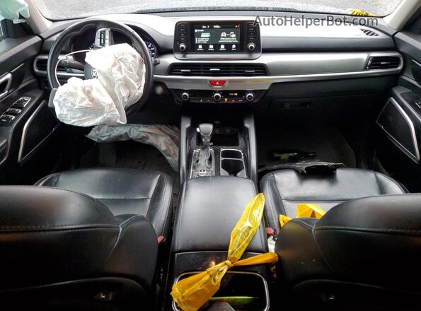 5XYP2DHC2MG098186 2021 KIA TELLURIDE Серый Вид панели приборов