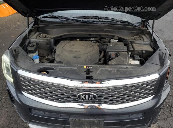 5XYP2DHC2MG098186 2021 KIA TELLURIDE Серый Вид подкапотного пространства