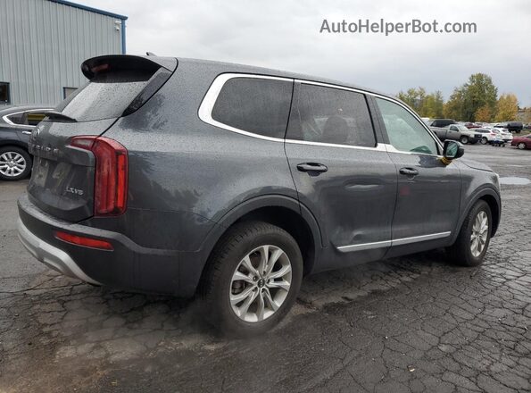 5XYP2DHC2MG098186 2021 KIA TELLURIDE Серый Задняя правая четверть